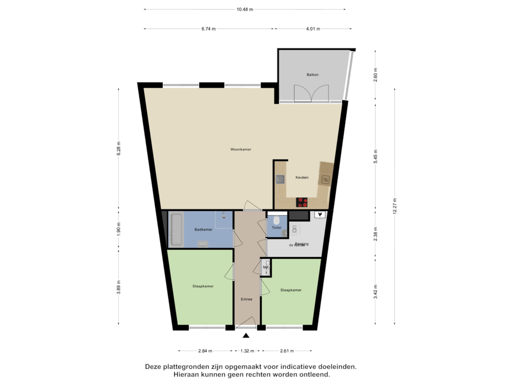 View floorplan of Appartement of De Arc 29