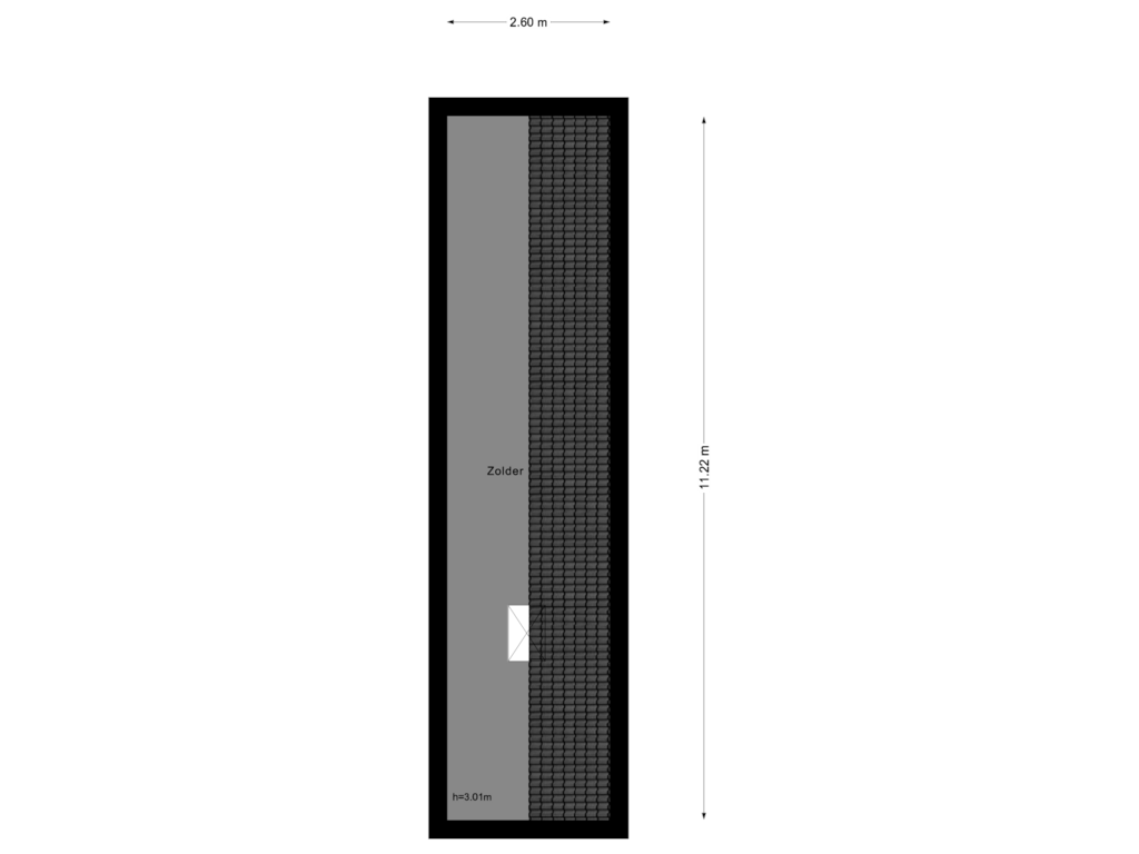 View floorplan of 3e Verdieping of Windhaak 53