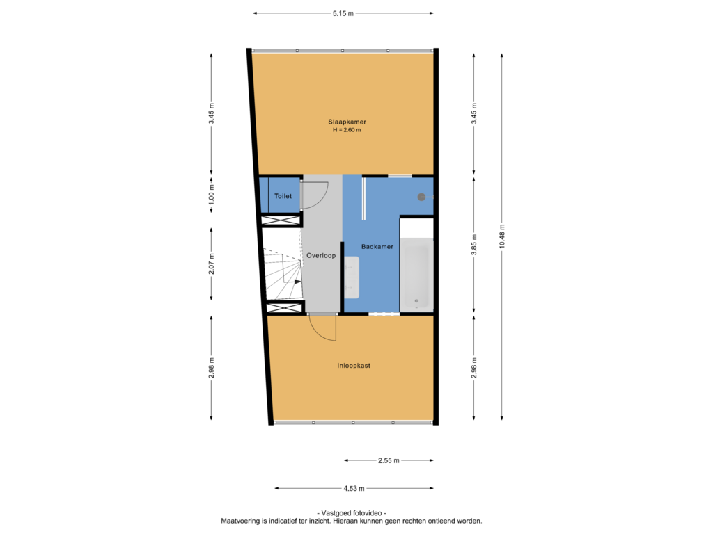 Bekijk plattegrond van 2e verdieping van Galicië 9