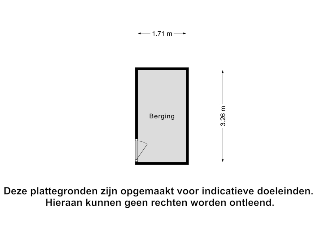 Bekijk plattegrond van Berging van Laanstraat 46-E