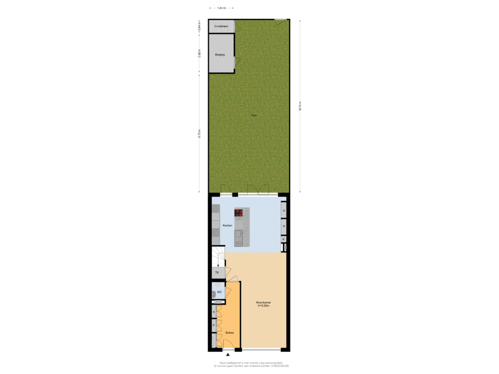 Bekijk plattegrond van Situatie van Wagenweg 39