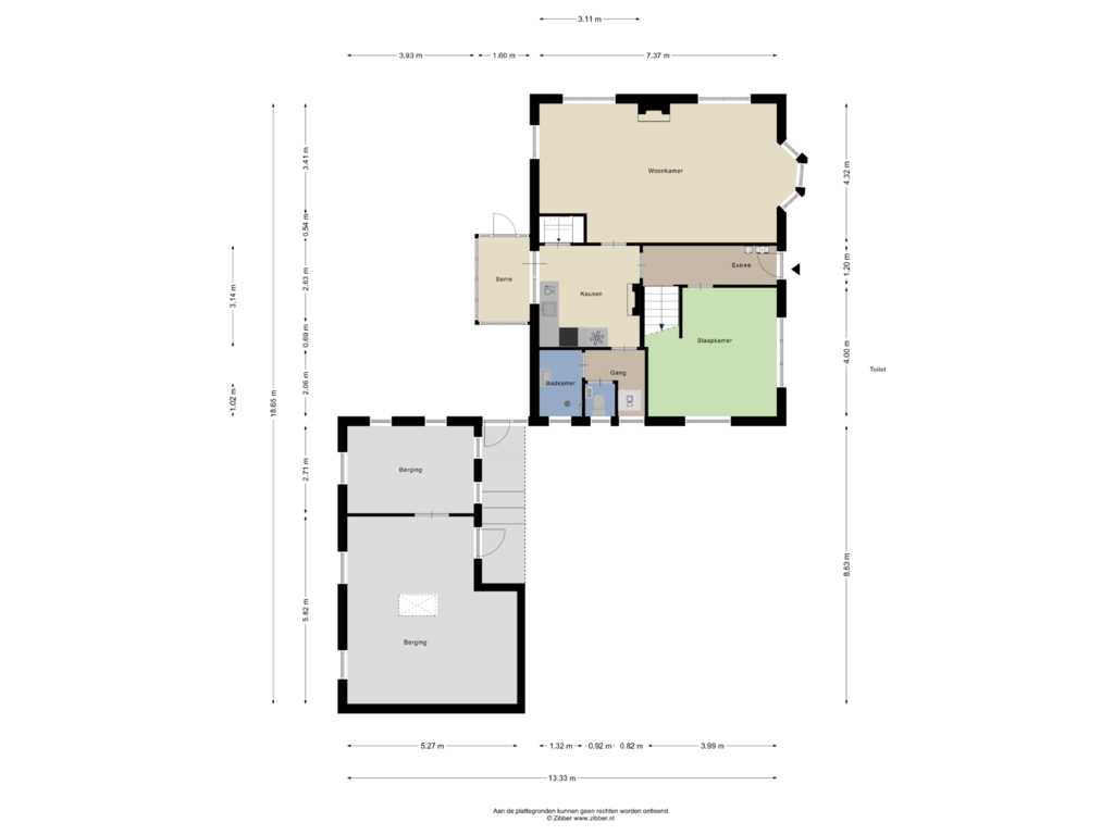 Bekijk plattegrond van Begane grond van Schepperbuurt 4