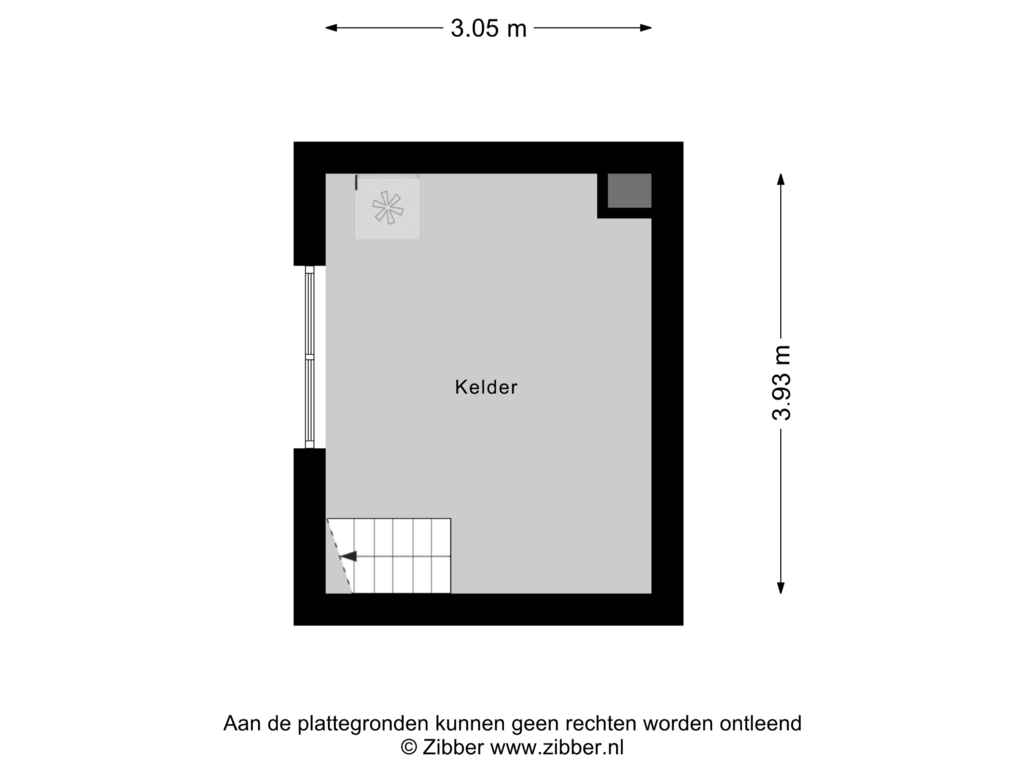 Bekijk plattegrond van Kelder van Schepperbuurt 4