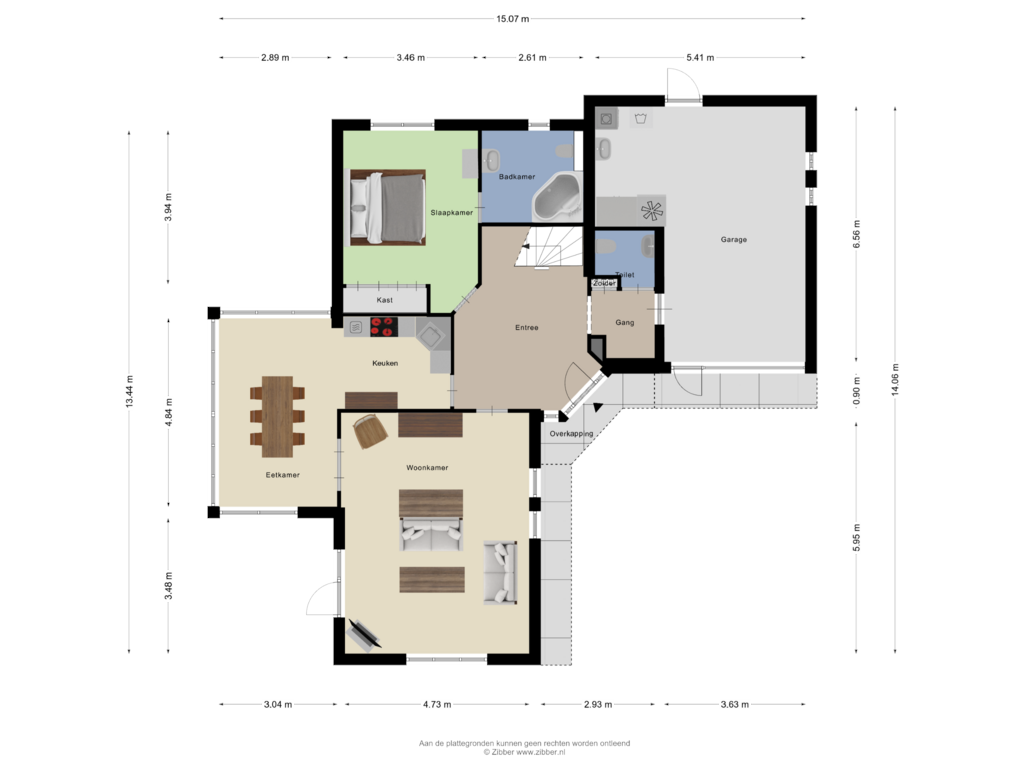 Bekijk plattegrond van Begane grond van Baltinksweg 9