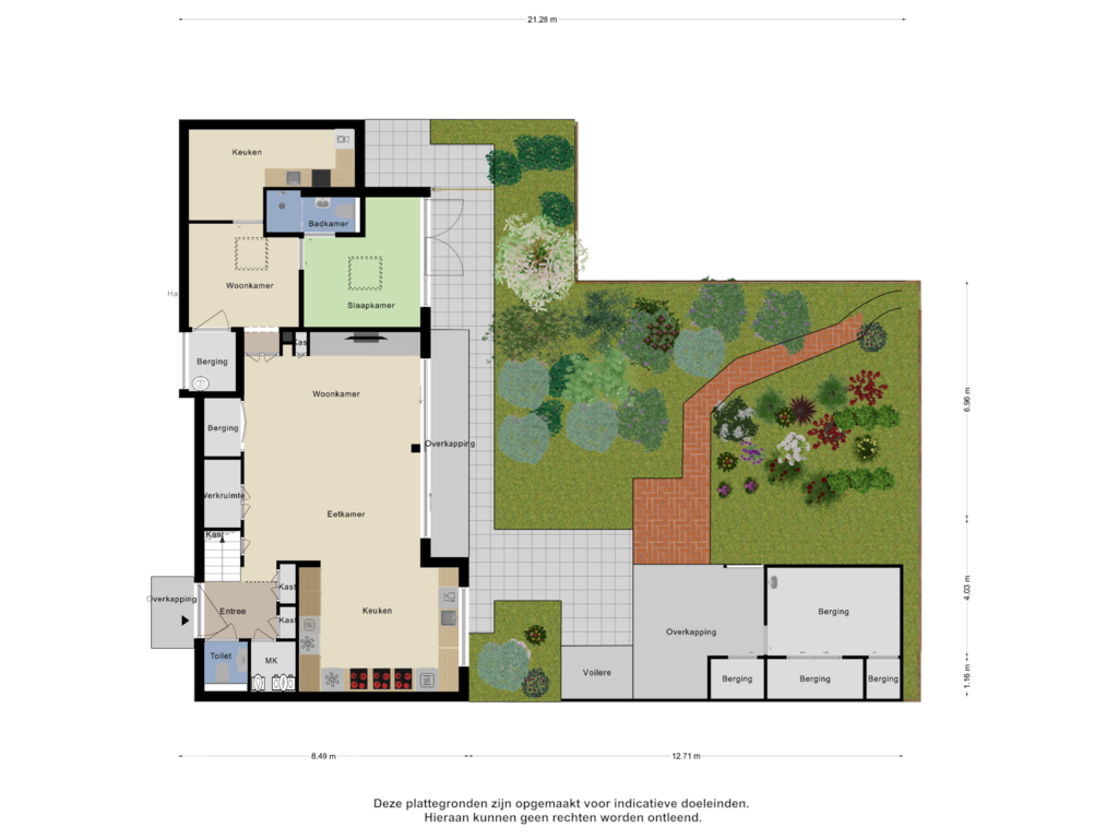 Bekijk plattegrond van Begane Grond_tuin van Kerkstraat 237-A