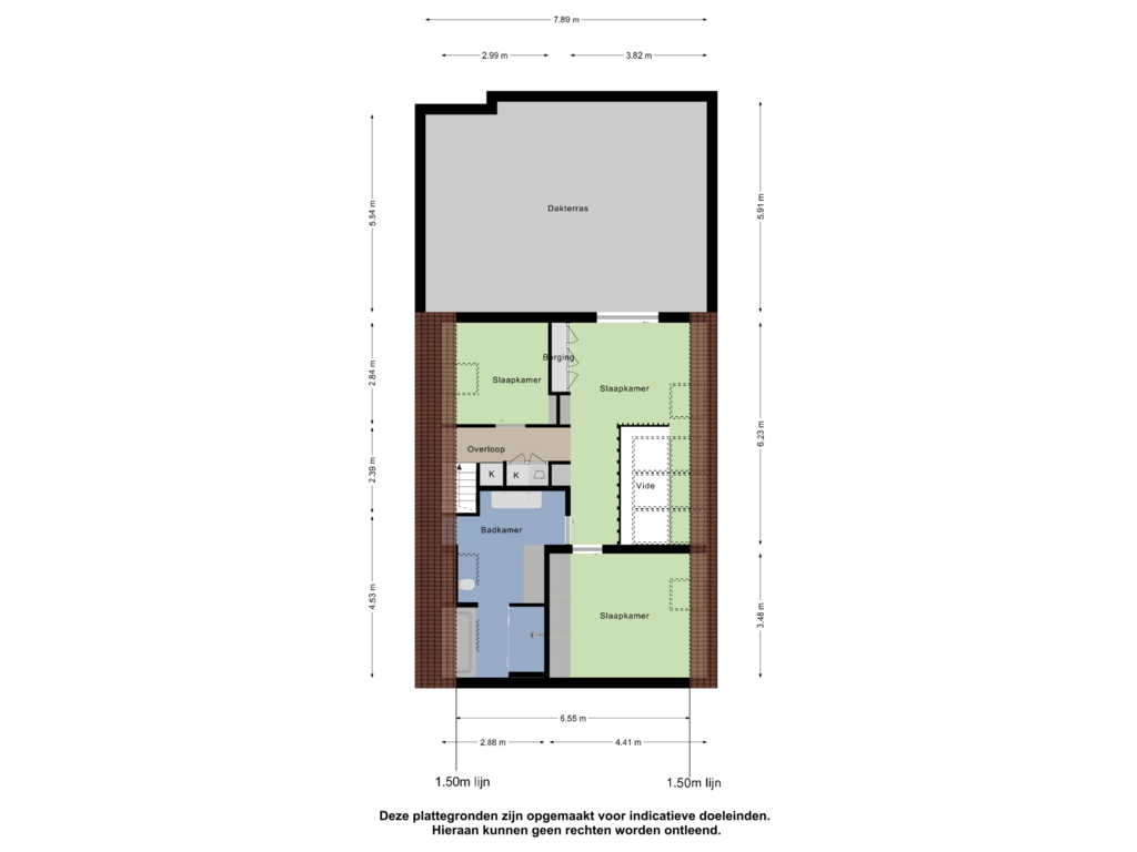 Bekijk plattegrond van Eerste Verdieping van Kerkstraat 237-A