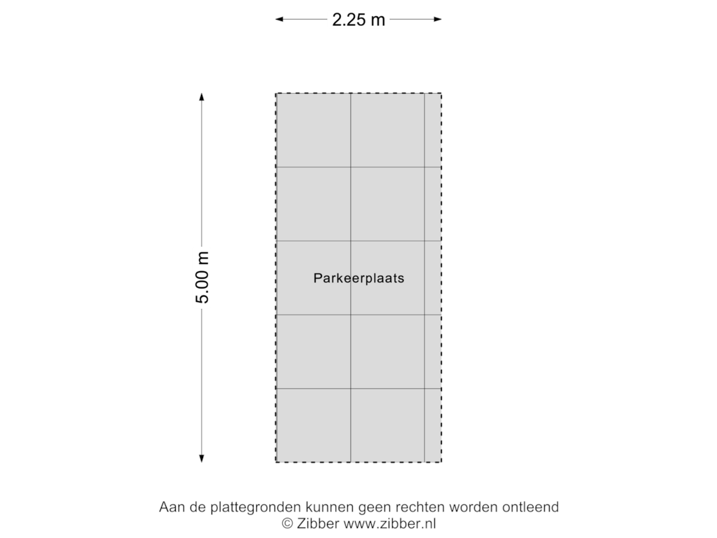 Bekijk plattegrond van Parkeerplaats van Parallelweg 52