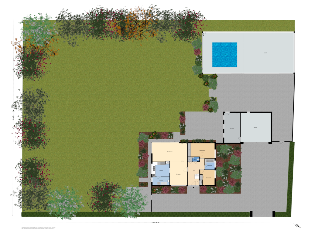 View floorplan of Perceel of Orberlaan 7