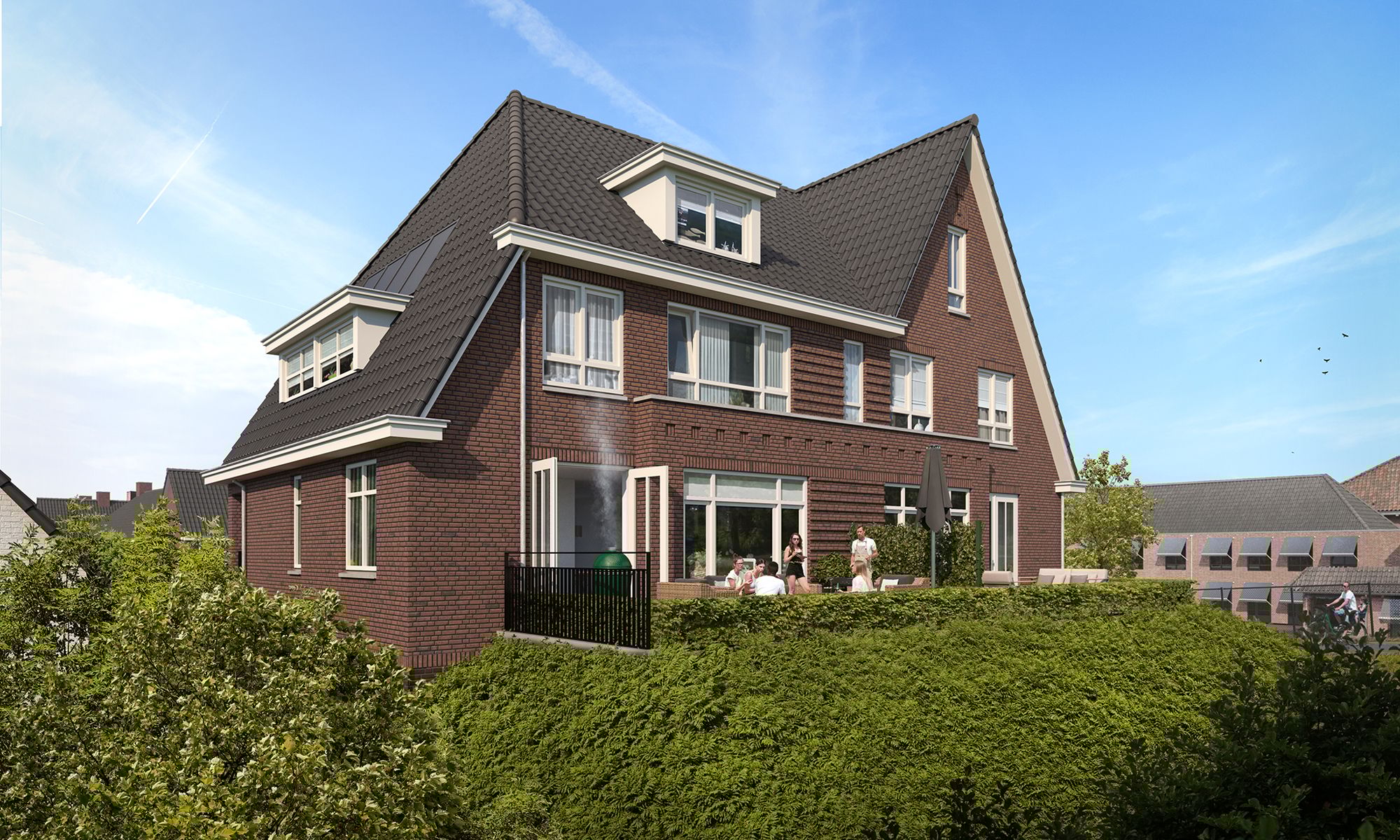 Dijkvilla 2-kapper (Bouwnr. 36), Oijen, 5394AW, Noord-Brabant, Nederland  