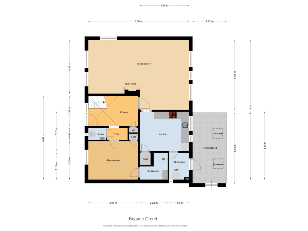 Bekijk plattegrond van Begane Grond van Graaf van Loonstraat 1