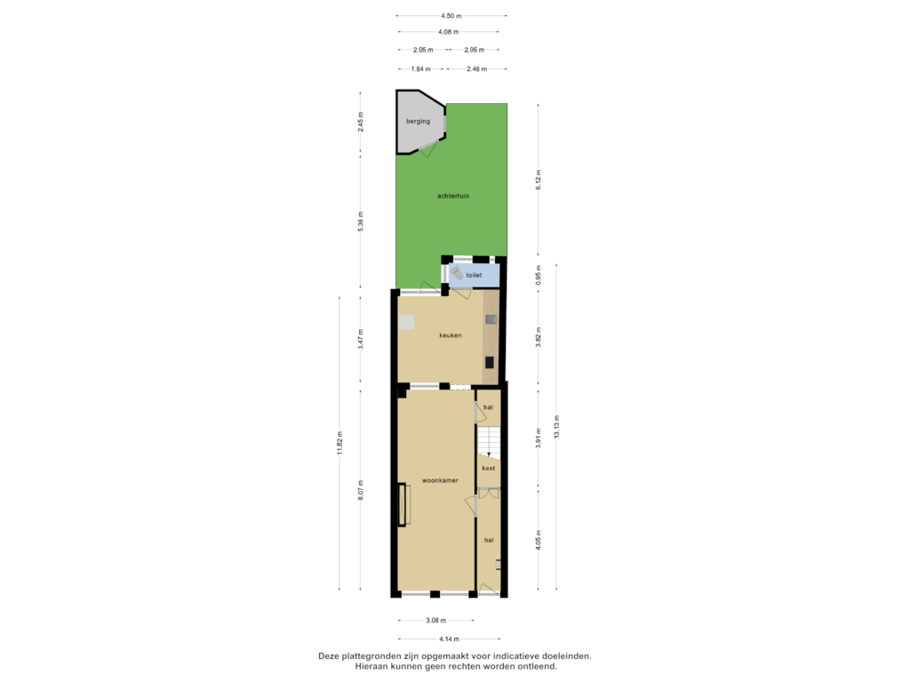 Bekijk plattegrond van Overzicht woning van Roosveldstraat 7