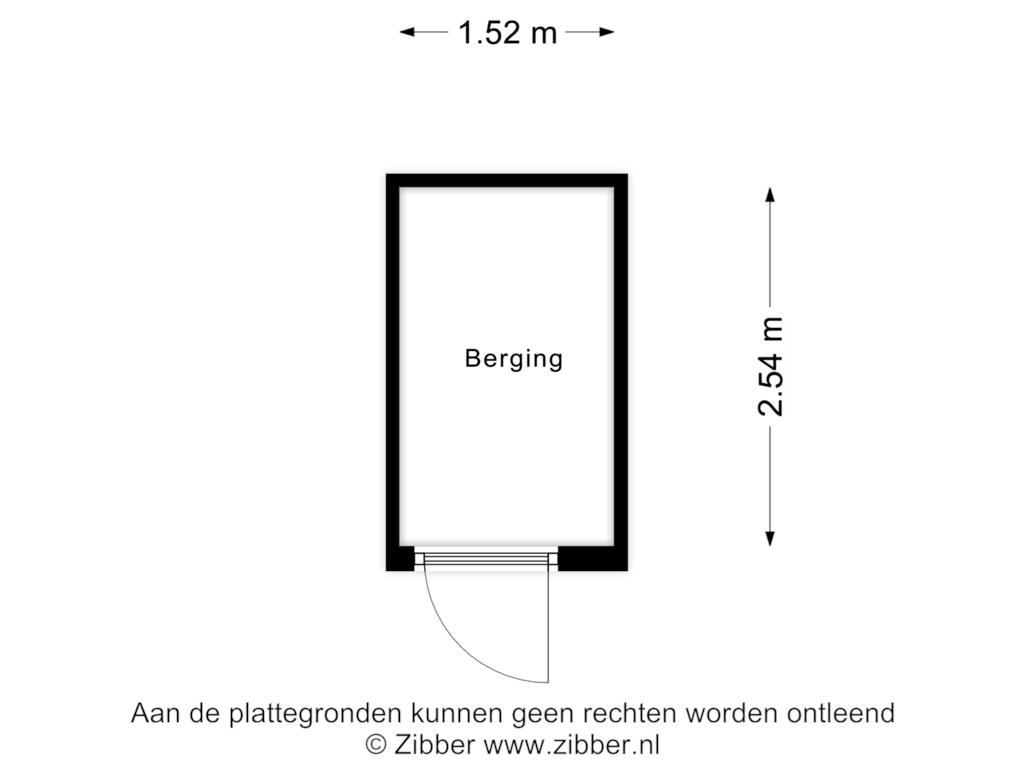 Bekijk plattegrond van Berging van Neringstraat-Oost 13