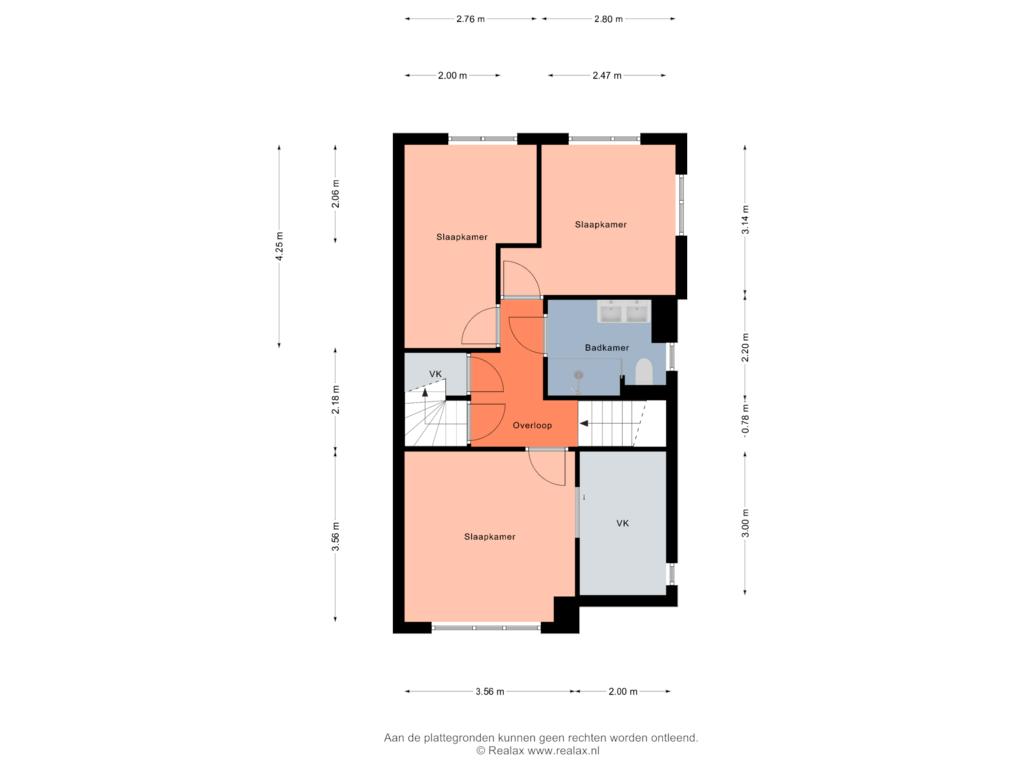 Bekijk plattegrond van Verdieping 1 van Franc 20