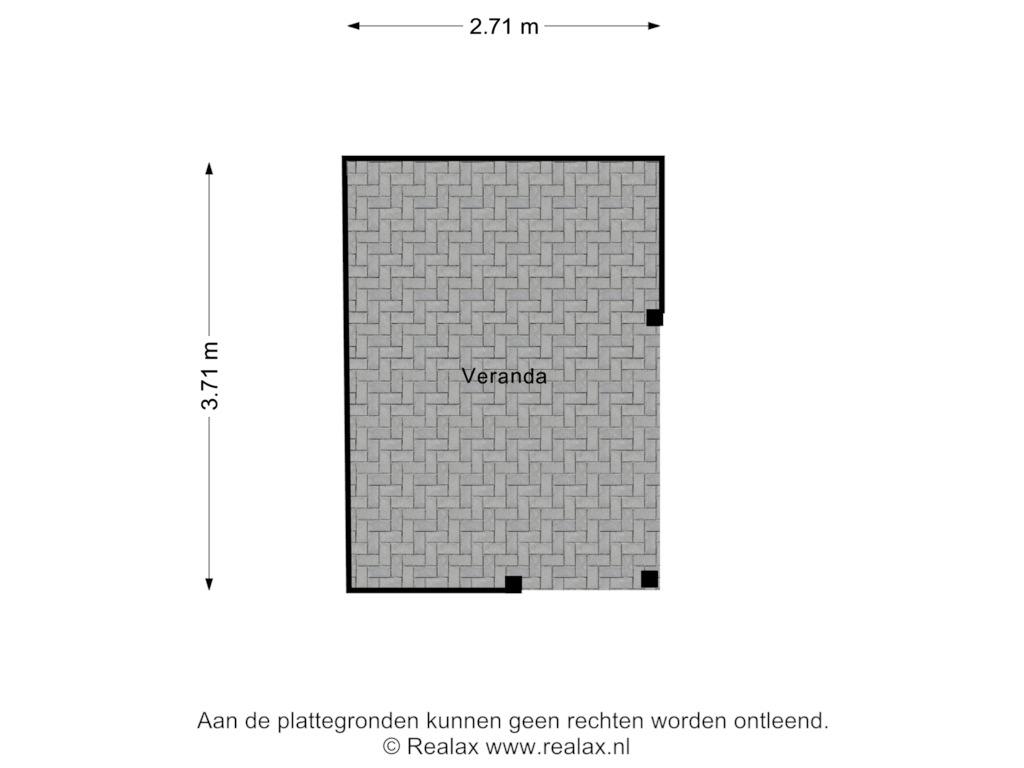 Bekijk plattegrond van Veranda van Franc 20