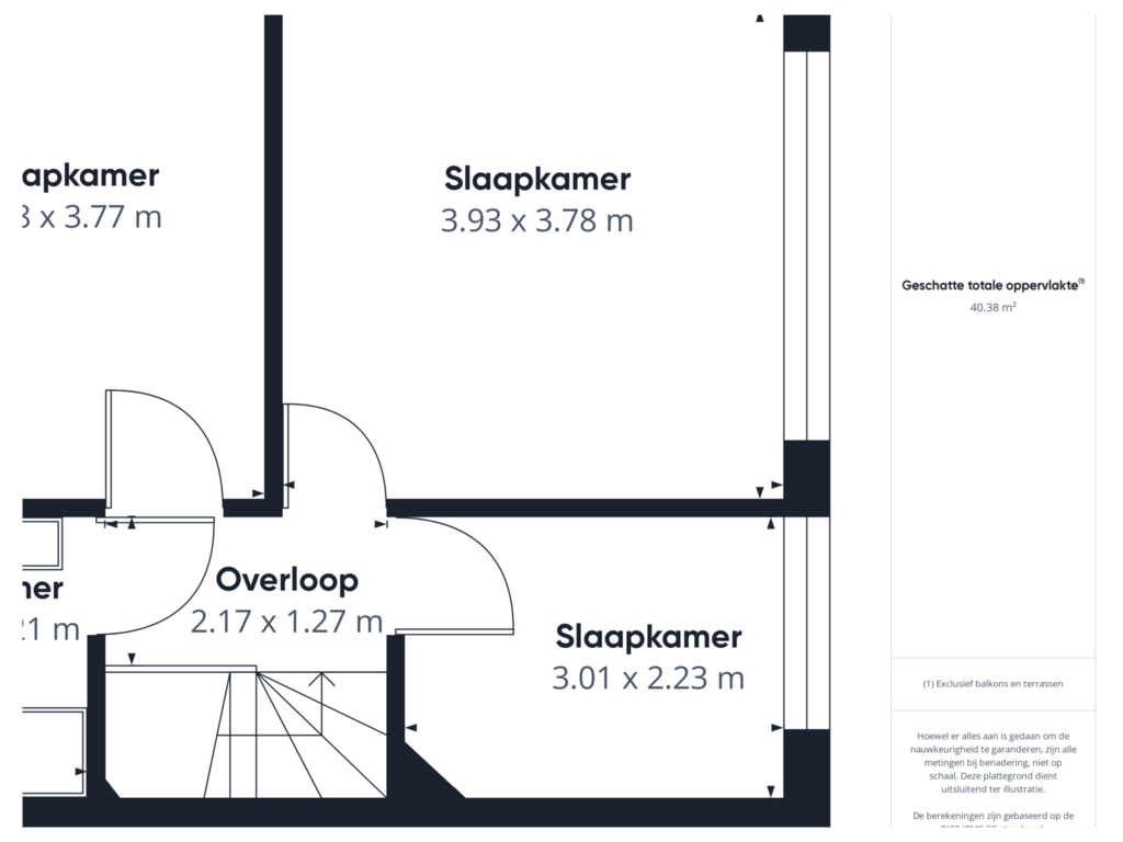 Bekijk plattegrond van 1e Verdieping van Gerberalaan 22