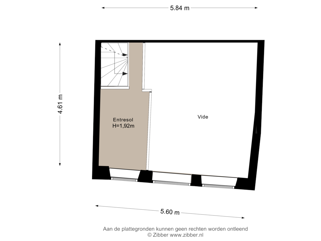 Bekijk plattegrond van Entresol van Kreynckstraat 3