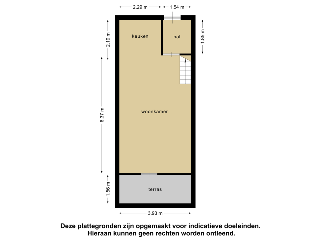 Bekijk plattegrond van Begane grond van Hageweg "'t Centrum" 245