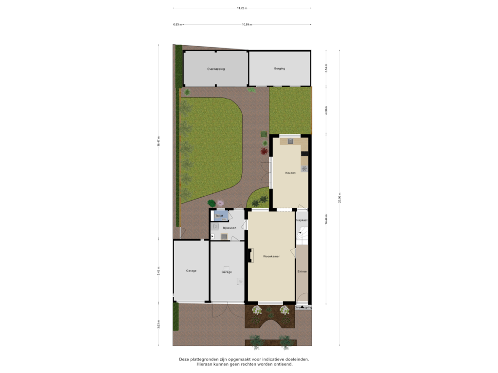 Bekijk plattegrond van Begane Grond-Tuin van Rochussenstraat 10