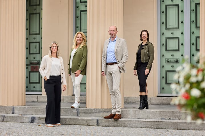 Een promotiefoto voor op kantoor