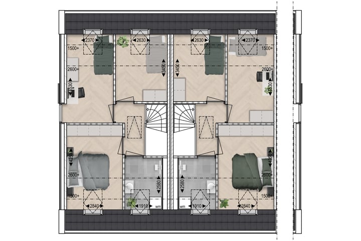 Bekijk foto 4 van Halfvrijstaande schuurwoning (Bouwnr. 8)