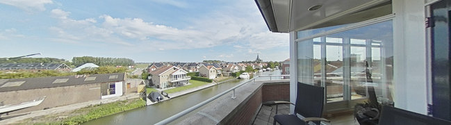 View 360° photo of Dakterras of West-Havendijk 112