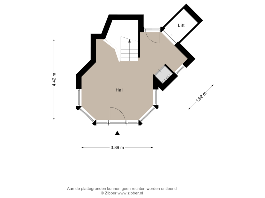 Bekijk plattegrond van Begane grond van West-Havendijk 112