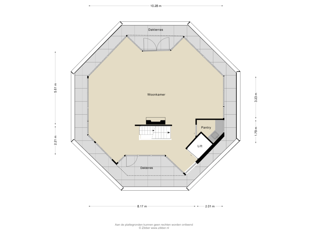 View floorplan of Tweede Verdieping of West-Havendijk 112