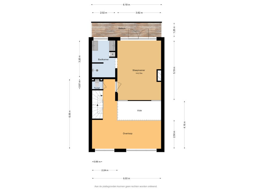 Bekijk plattegrond van 1e Verdieping van Lange Nieuwstraat 42-BS