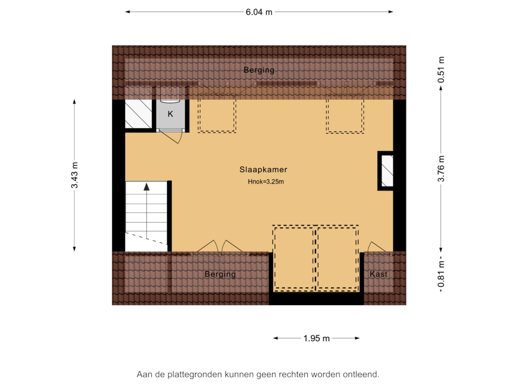 Bekijk plattegrond van 3e Verdieping van Lange Nieuwstraat 42-BS