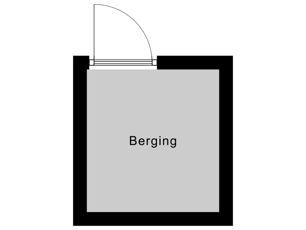 View floorplan of Berging of Victoriberg 7