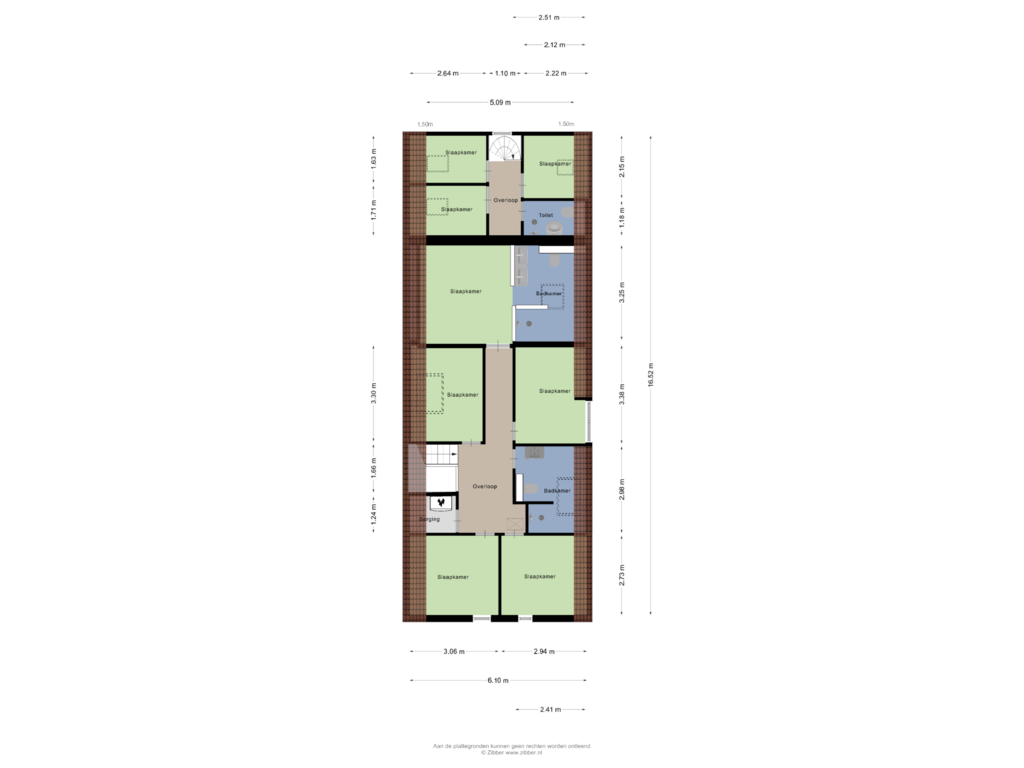 Bekijk plattegrond van Eerste Verdieping van Fabrieksstraat 13