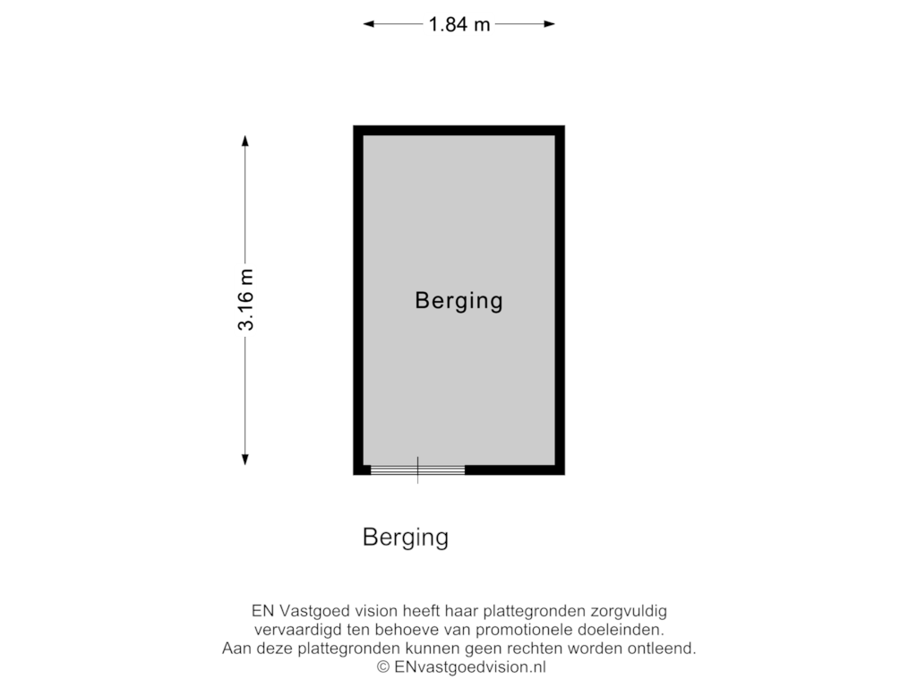 Bekijk plattegrond van Berging van Oost-Dorsch 104