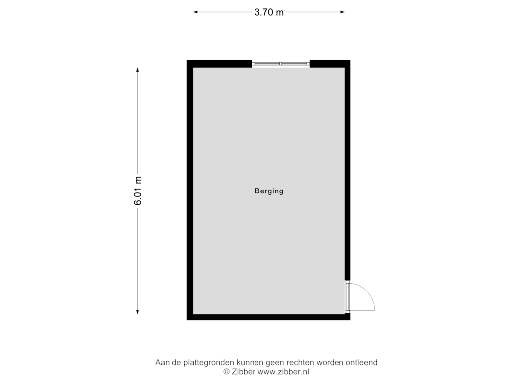 Bekijk plattegrond van Berging van Van Lenneplaan 269