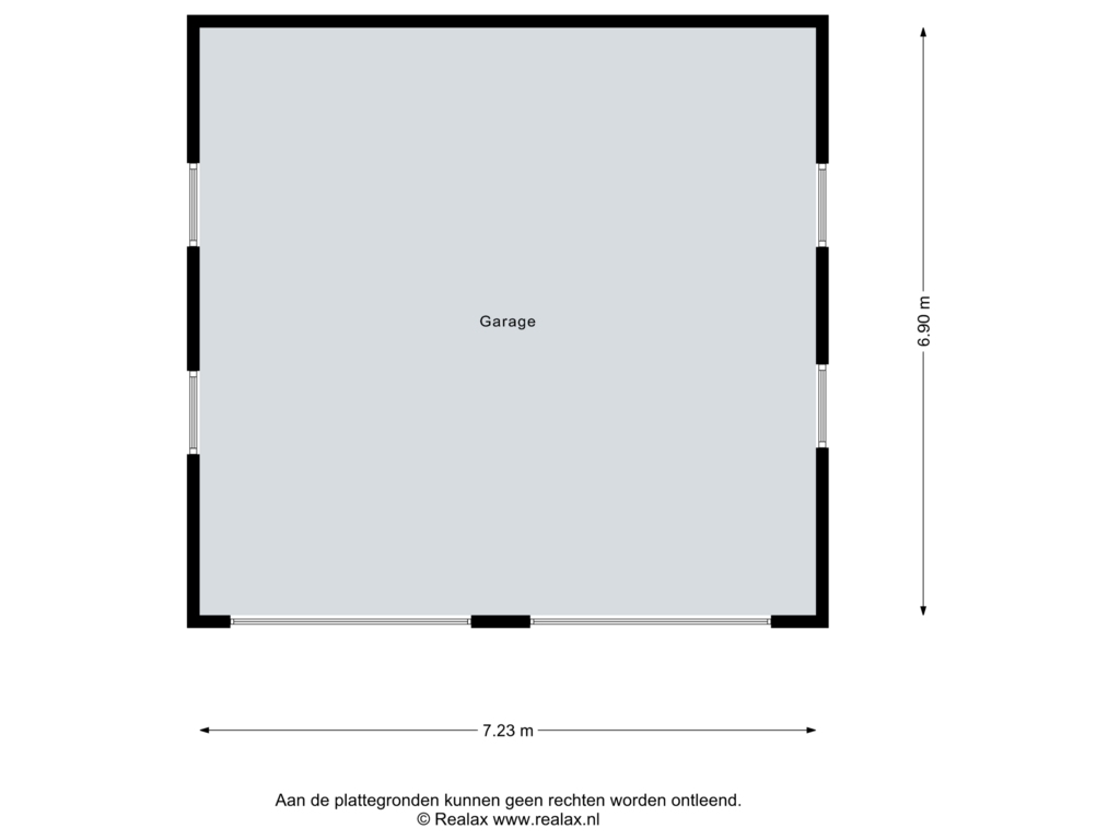 Bekijk plattegrond van Garage van Schalterdalweg 11