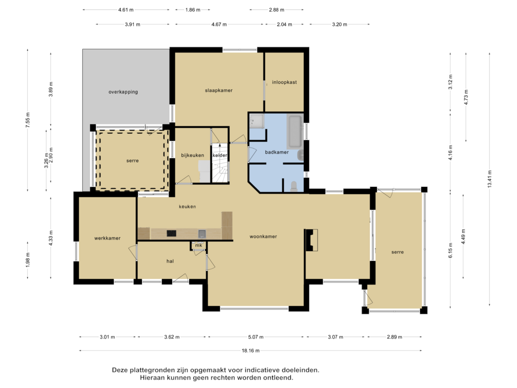 Bekijk plattegrond van Begane grond van Ghil 15