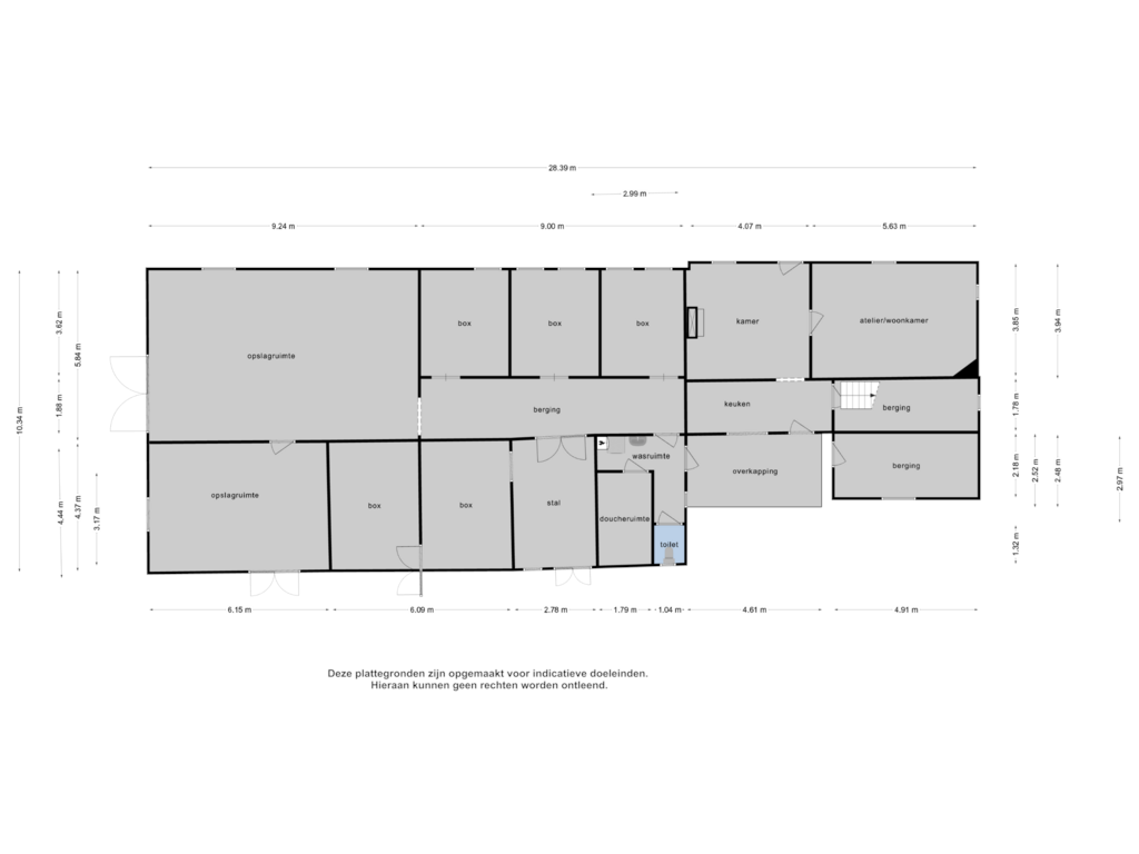 Bekijk plattegrond van Berging van Ghil 15