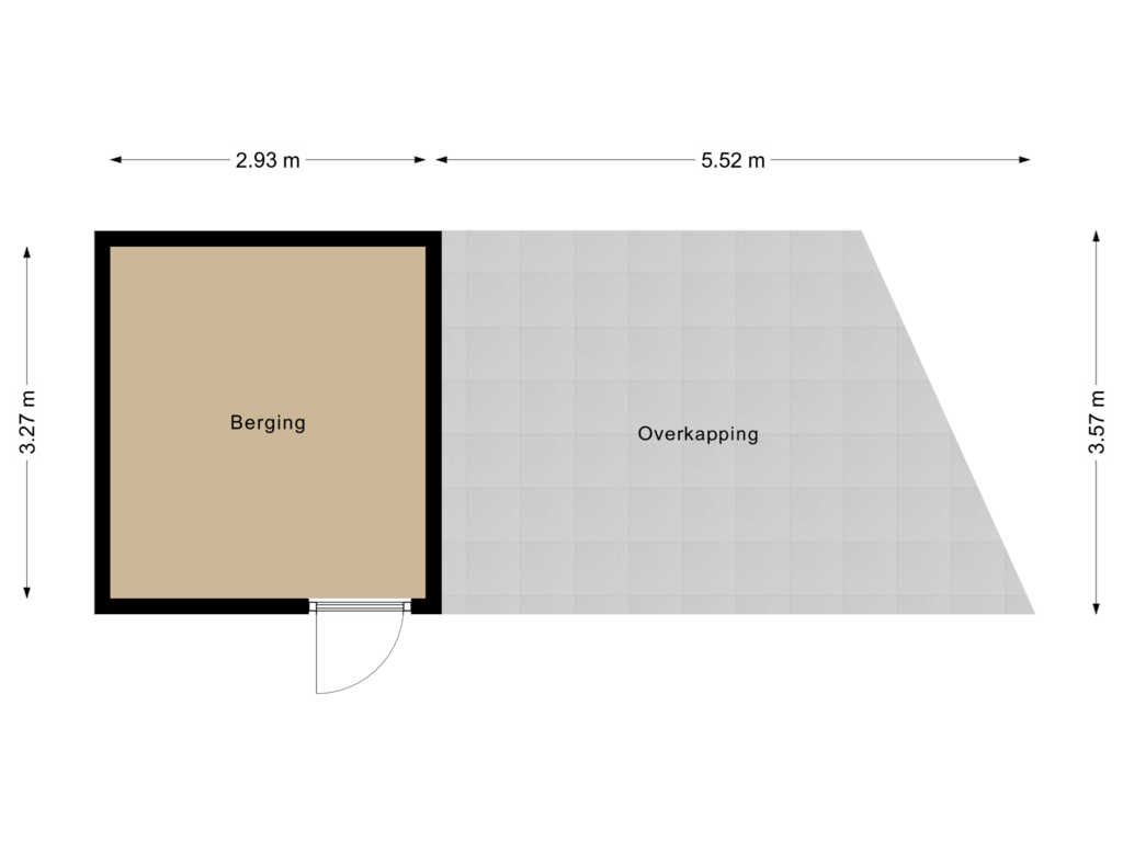 Bekijk plattegrond van Berging van Markeboek 14