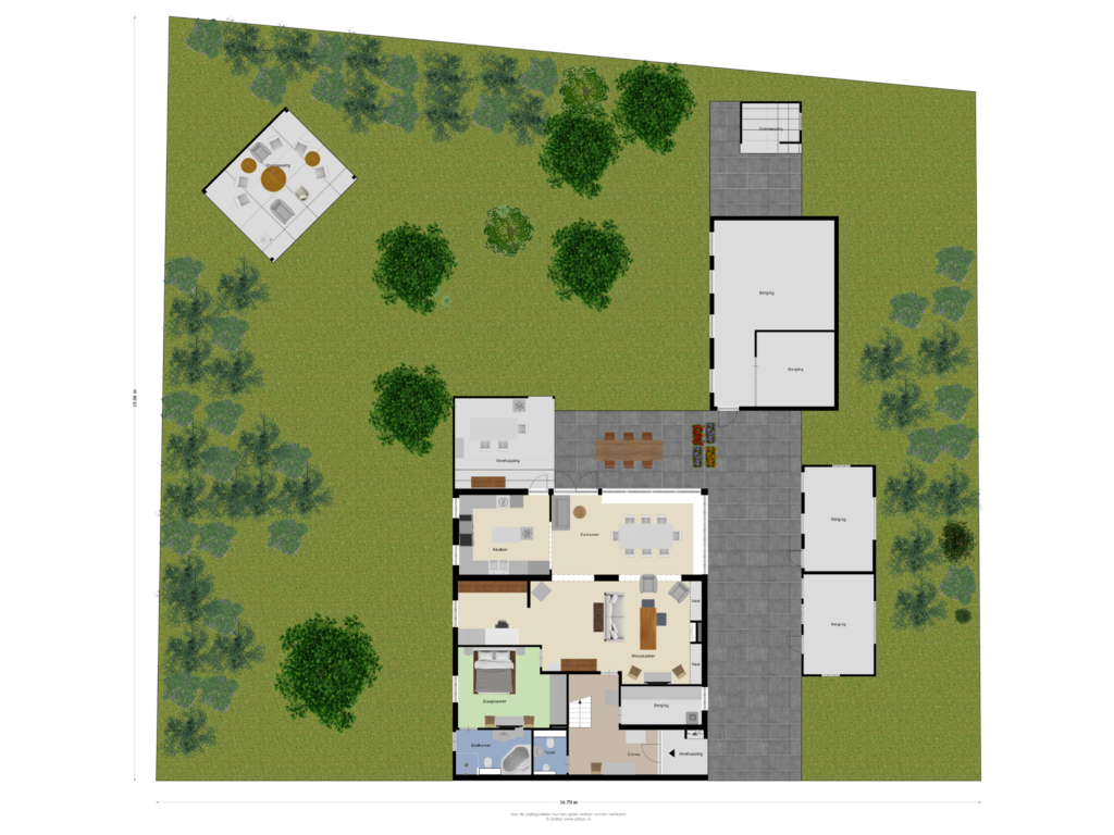 Bekijk plattegrond van Begane Grond_Tuin van Wooldseweg 145