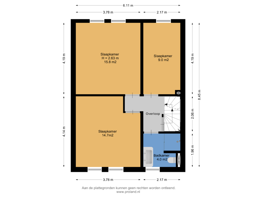 Bekijk plattegrond van 1e Verdieping van De Botter 3