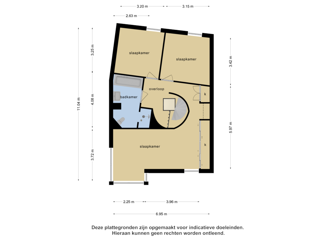 Bekijk plattegrond van 1e verdieping van Beukenhoven 23