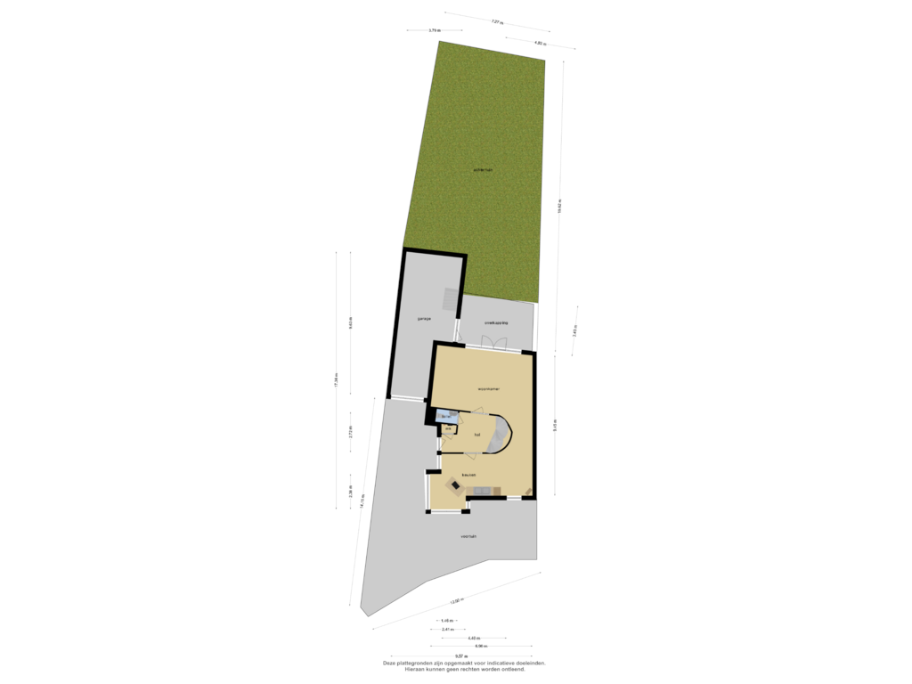 Bekijk plattegrond van Woning overzicht van Beukenhoven 23