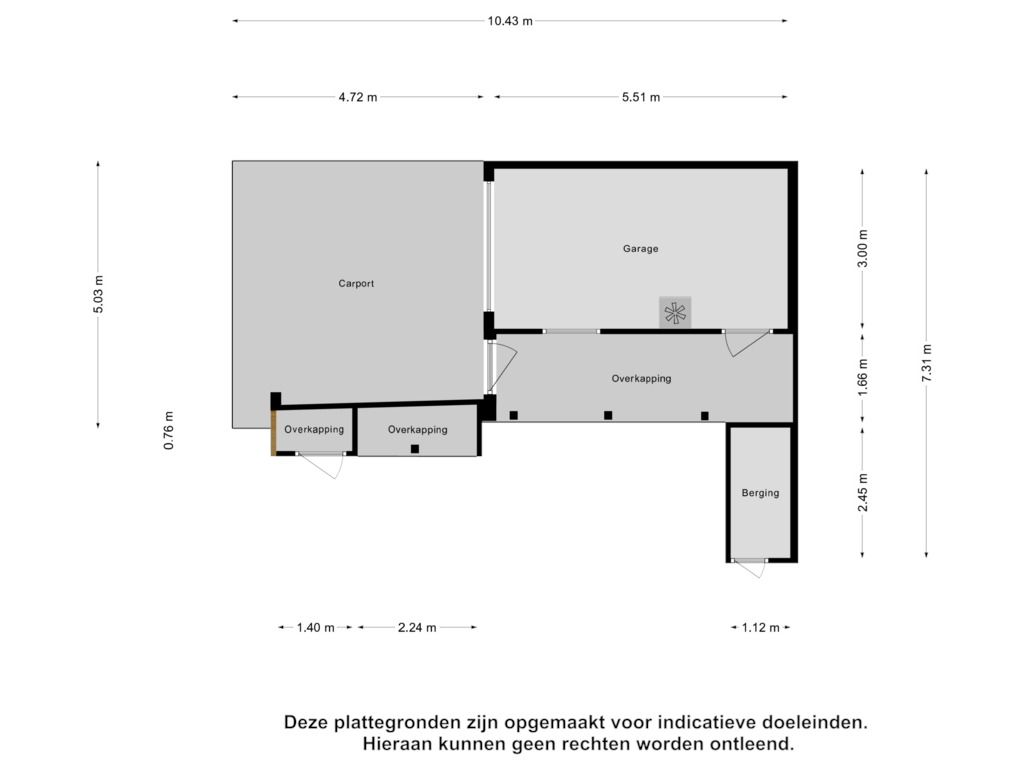 Bekijk plattegrond van Garage van Ds. van Heusdenstraat 1