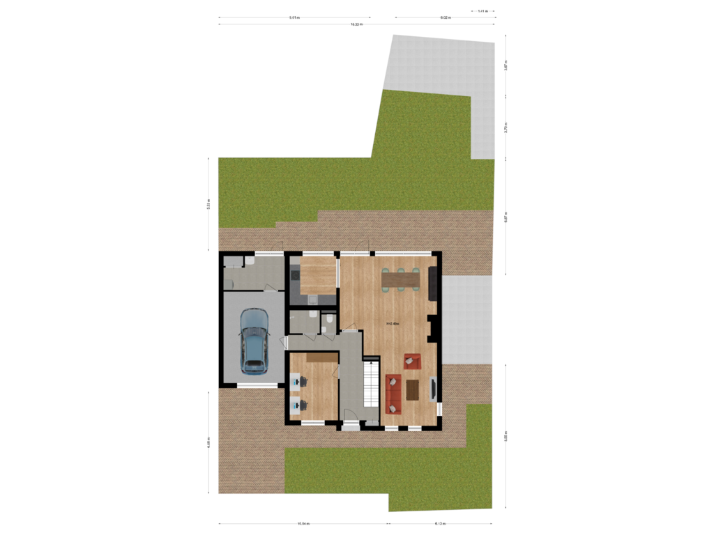 Bekijk plattegrond van Situatie van Edelhert 3