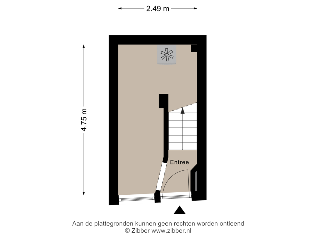 Bekijk plattegrond van Begane Grond van Bakenbergseweg 66