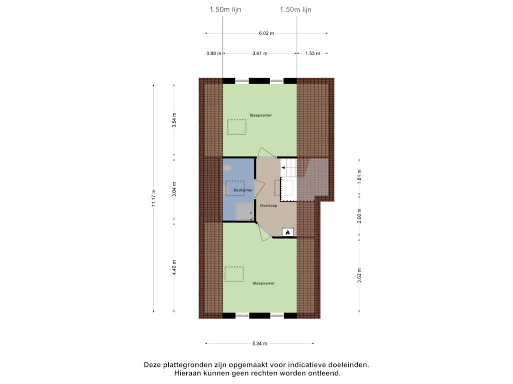 Bekijk plattegrond van Eerste Verdieping van Tilgrupweg 1