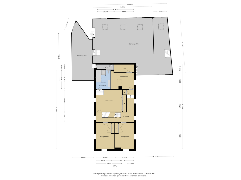 Bekijk plattegrond van 1e verdieping van Moorveldsberg 89