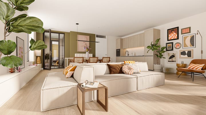 Foto van Appartement type E Tussenverdieping