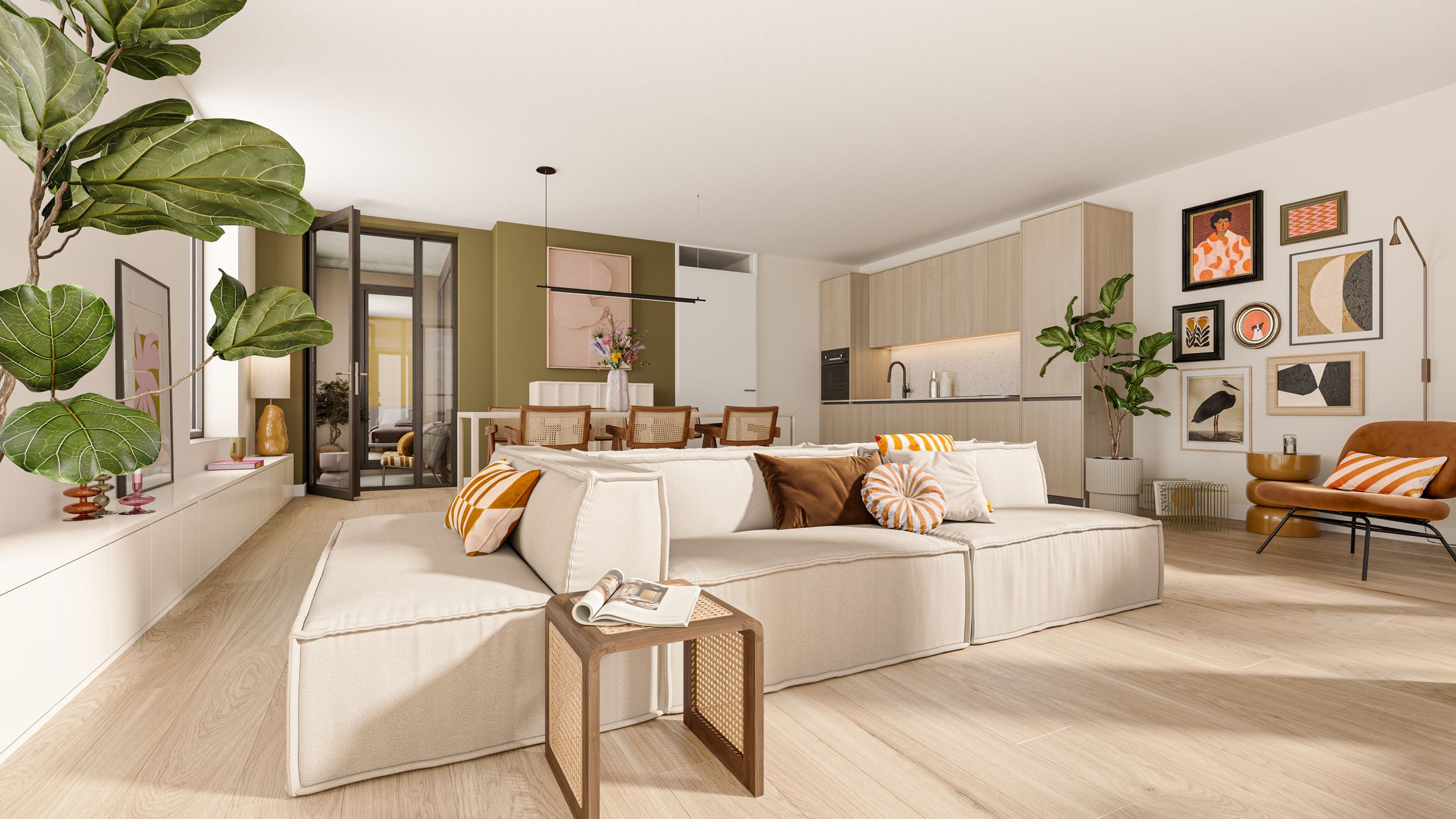 Appartement type E (Bouwnr. 23), Amsterdam, 1064AB, Noord-Holland, Nederland