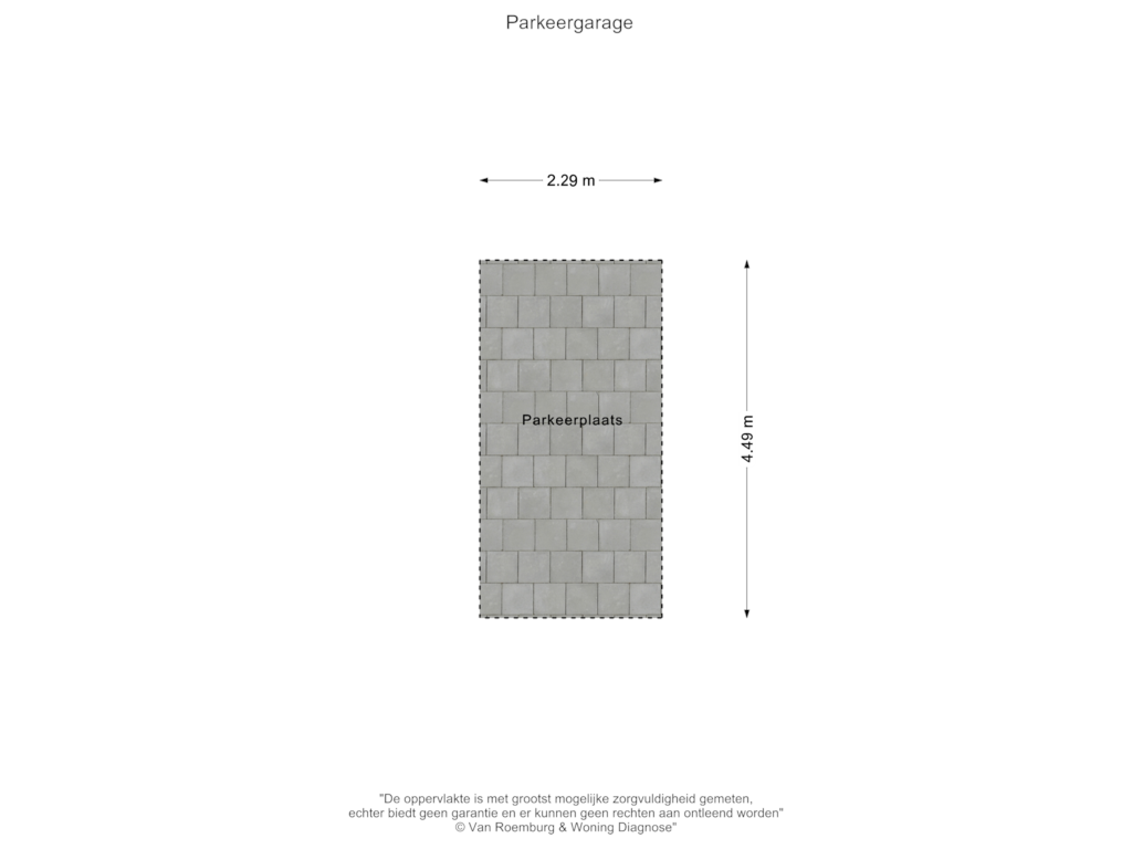 Bekijk plattegrond van Parkeerplaats van Wijnand Nuijenstraat 55