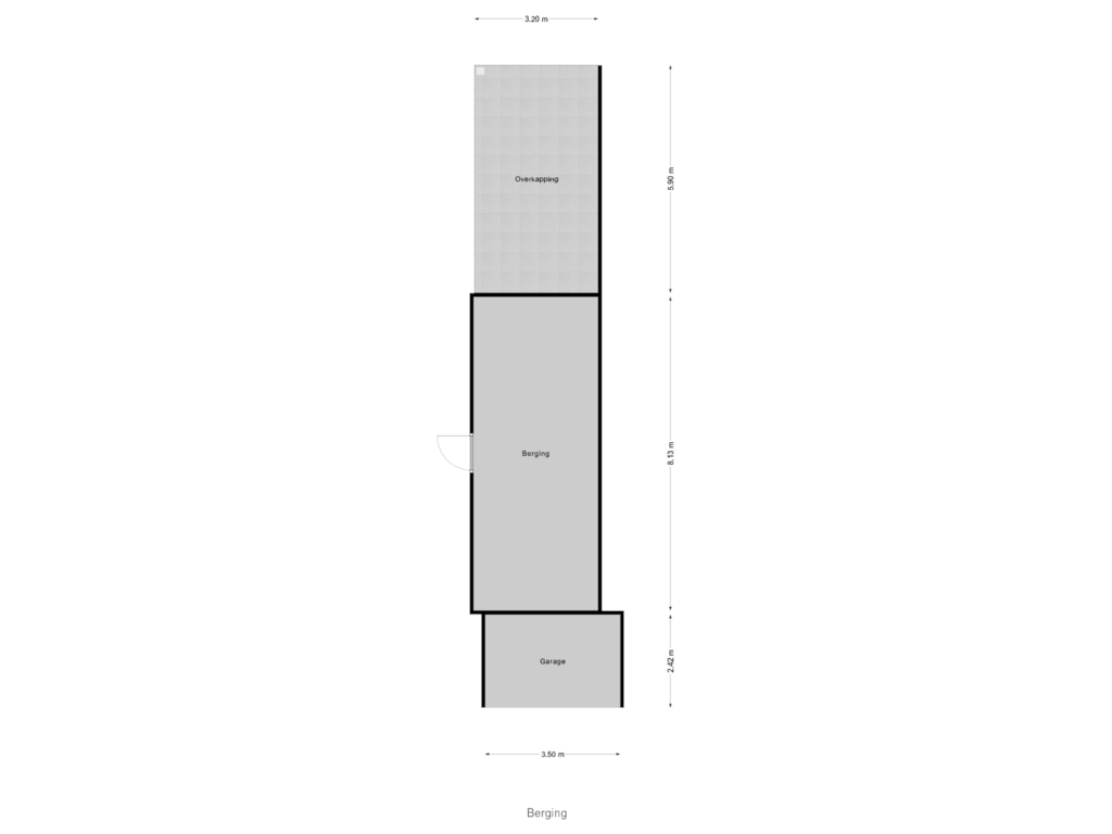 Bekijk plattegrond van Berging van Blokdijk 30